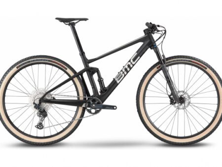 BMC FOURSTROKE 01 THREE FULL SUSPENSION MTB SHIMANO SLX 12S 29'' CARBON BRUSHED GREY 2022