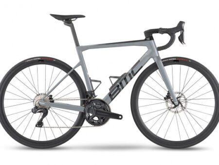 BMC TEAMMACHINE SLR01 FIVE RENNRAD SHIMANO ULTEGRA DI2 12S 700 MM EISEN GRAU 2022