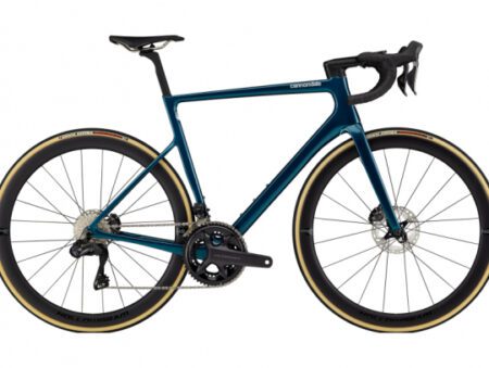 CANNONDALE SUPERSIX EVO HI-MOD DISC SHIMANO ULTEGRA DI2 12V 700MM DEEP TEAL 2022 RENNRAD