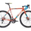 CINELLI ZYDECO LALA GRAVEL BIKE SHIMANO SORA 9S 700 MM ORANGENSAFT BLAU 2021
