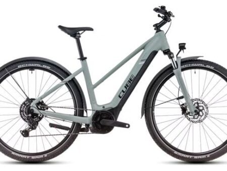 Cube Nuride Hybrid Performance 625 Allroad Trapeze Electric Hybrid Bike Shimano Cues 9S 625 Wh 29'' Swamp Grey Green 2025